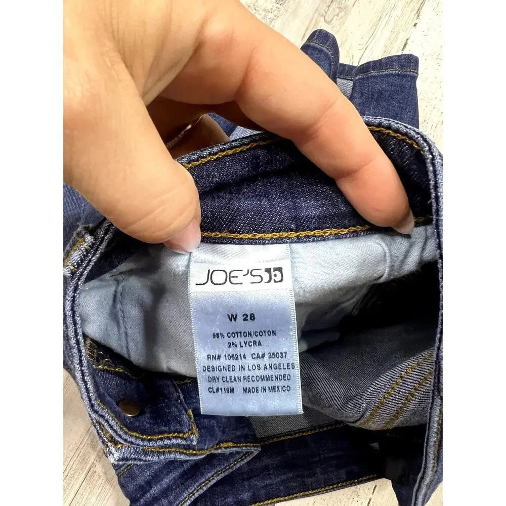Joe's Jeans Women's Blue Denim Shorts Size 28‎ Casual Summer Stretch - Picture 3 of 5
